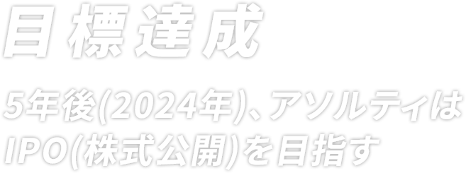 目標達成